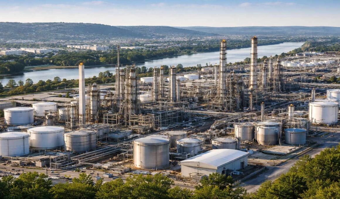 Accident industriel sur un site SEVESO seuil haut dans la vallée de la chimie, analyse des risques et préparation de crise