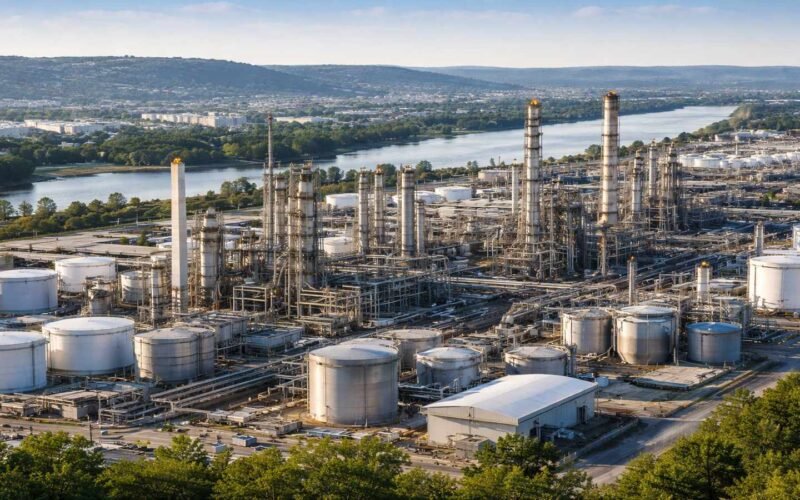 Accident industriel sur un site SEVESO seuil haut dans la vallée de la chimie, analyse des risques et préparation de crise